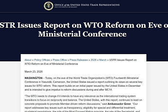 美, WTO 고강도 압박⋯