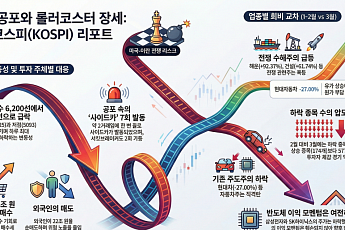 ‘천국 지옥 오간’ 코스피, 698p 빠졌다 490p 올라…전쟁이 뒤바꾼 주도 업종 [이란 전쟁 한달]