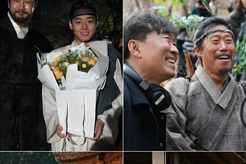 '왕과 사는 남자' 1500만 돌파 자축⋯팀 '왕사남' 미공개 컷 대방출
