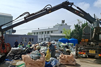폐비닐 등 영농폐기물 수거 지원한 광주시…불법소각 차단
