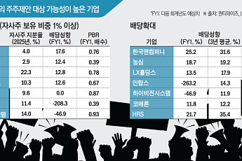 '나 떨고 있니'… 자본시장서 넥스트 타깃 리스트 거론 [거세진 행동주의 下-①]