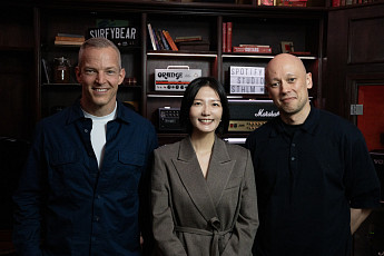 최수연 네이버 대표, 스포티파이 CEO 만났다… 콘텐츠 파트너십 협업 강화