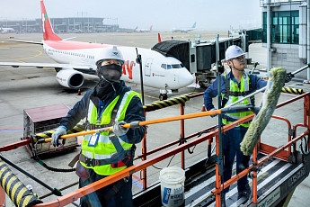 인천공항, 봄맞이 대청소 실시로 쾌적한 공항환경 조성