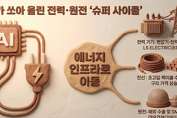 전력·원전주 1분기 수익률 ‘질주’⋯AI 데이터센터發 전력 수요↑