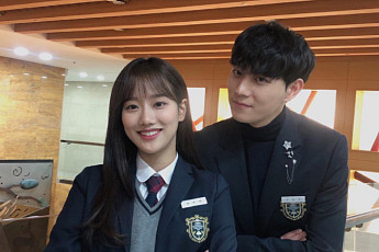 김영대-이나은, 열애설 초고속 부인⋯'어하루' 인연 