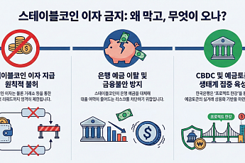 스테이블코인 ‘이자금지’ 논쟁, 韓 디지털화폐 구도 흔들