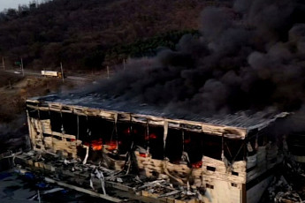 용인 물류창고 화재, 대응 1단계 발령⋯인명피해는 없어