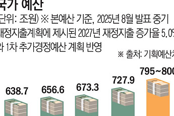 내년 예산도 적극재정, 800조 돌파할 듯…AI·지방·저출생에 집중
