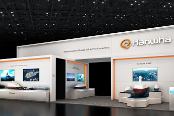 한화오션, 이순신방위사업전 참가…‘차세대 구축함’ 공개