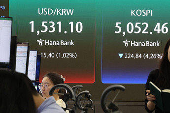 코스피·코스닥 동반 4%대 급락⋯외국인 4조원 투매에 ‘검은 화요일’