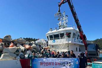 청정바다 보전...완도군 나섰다!