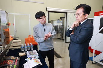 이병권 중기2차관, 수출 로컬기업 현장 방문…중동전쟁 애로 점검