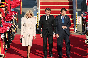 국빈방한 마크롱, 이 대통령과 친교만찬…한-프랑스 화합 메뉴 선봬