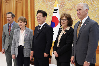 이 대통령, 美 상원의원단 접견…“대미투자·핵잠수함 협력 지지해달라”