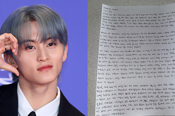 NCT 떠나는 마크, 장문의 손편지 공개⋯