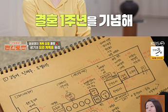 '편스토랑' 효민, 10살 연상 남편과 결혼 1주년⋯