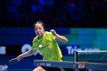 韓 탁구 신유빈, 중국 천싱퉁 꺾고 ‘ITTF 월드컵’ 준결승 진출