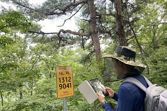 산불 등 산악사고시 '기초번호·국가지점번호'...전남도 확인해야