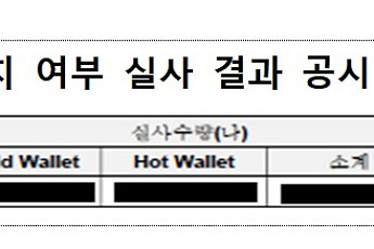 5분마다 실제 코인 잔고 확인…금융당국, 거래소 내부통제 전면 강화