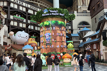 ‘메이플스토리’ 세계관 덧입은 롯데월드...2030·외국인까지 홀렸다[가보니]