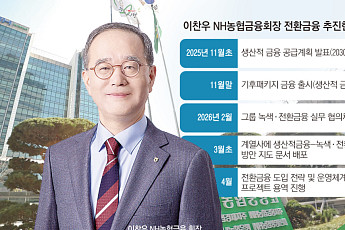 이찬우 ‘전환금융 드라이브’… 농협금융, 농업·지역 저탄소 전환 이끈다