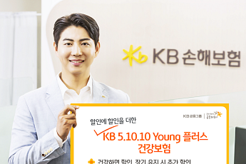 KB손보, 장기 유지할수록 보험료 추가 할인⋯‘5.10.10 Young 플러스’