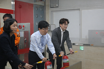 소진공, 경영진 안전 체험교육 실시…재난 대응 역량 강화