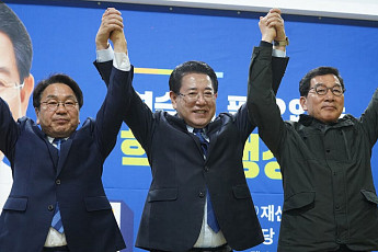 '김영록 후보 ' 전남 동부권 표심 집단지지...공약·인물 등 결합 효과 커