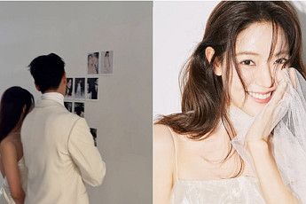 박은영 셰프, 의사 예비신랑 공개?⋯훈훈한 웨딩화보 '선남선녀'