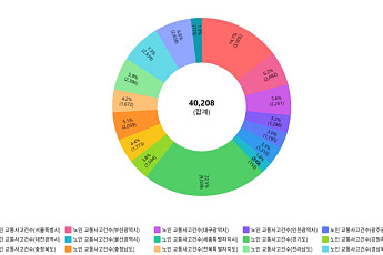 [숫자로 본 고령화] ④노인 교통사고 4만 건 넘어, 경기도·서울 순으로 최다