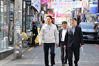 오세훈, 방산시장서 소상공인 간담회… 