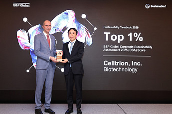 셀트리온, S&P ESG 평가 생명공학 부문 상위 1% 선정