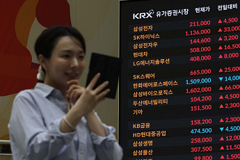 '빨갛게 빨갛게 물들었네' 종가 6000선 회복한 코스피  [포토로그]