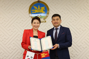 오페라 연출가 안주은, 몽골문화 홍보대사 위촉 [포토]