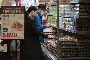 '태국산 신선란 소매판매 시작, 계란값 안정될까' [포토로그]