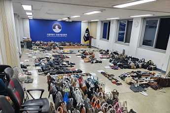 서울시, 동대문서 위조상품 비밀매장 적발⋯위조품 1649점 압수