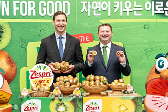 [포토] 제스프리, 뉴질랜드 ‘프리미엄 키위’ 올해 첫 출하