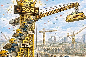 [AI 코인패밀리 만평] 퇴직은 또 다른 시작