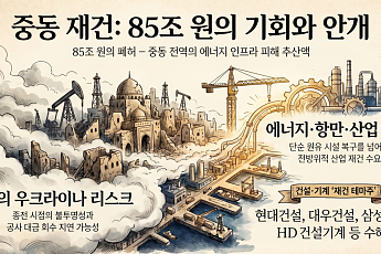 재건주 급등, 중동 인프라 피해액 ‘85조원’ 추산⋯실제 수주까지는 첩첩산중