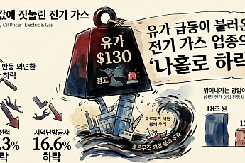 코스피 사상 최고치에도 전기가스株는 ‘냉골’… 유가 쇼크에 실적 전망↓