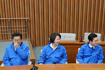 추미애·박찬대·우상호, '접경지 평화지대' 공동협약