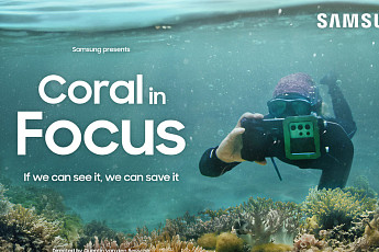 삼성전자, 갤럭시 카메라 기술 활용 산호초 보호 프로젝트로 국제 어워드 잇따라 수상