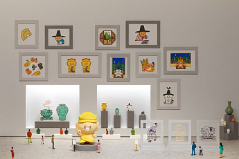 국립박물관문화재단, 카카오프렌즈와 손잡고 ‘문화유산 뮷즈’ 공개