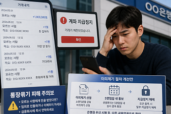 “사기범이 보낸 100만원이 내 계좌 묶었다”…금감원, ‘통장묶기’ 대응 손본다