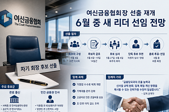 여신금융협회장 선출 절차 재시동⋯ 6월 새 수장 윤곽