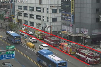 [속보] 성신여대입구역 인근 건물 화재 발생