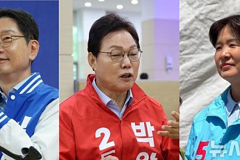 경남도지사 선거, 박완수 44.1% vs 김경수 41.9% 오차범위 내 초접전