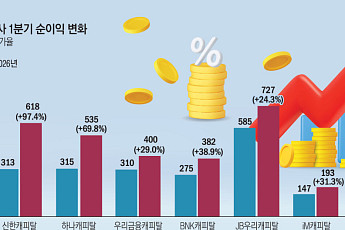 “중신용자 대출 늘려라”...  금융지주 ‘효자’로 떠오른 캐피탈