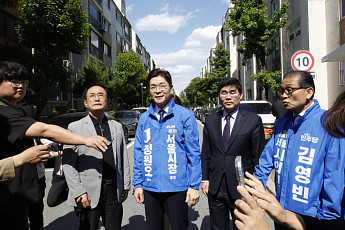 정원오 후보 “강남4구 특위 제안⋯재건축·싱크홀 문제 해결”