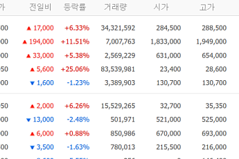 [증시키워드] ‘28만 전자·188만 닉스’ 신고가…현대차·대한광통신도 관심